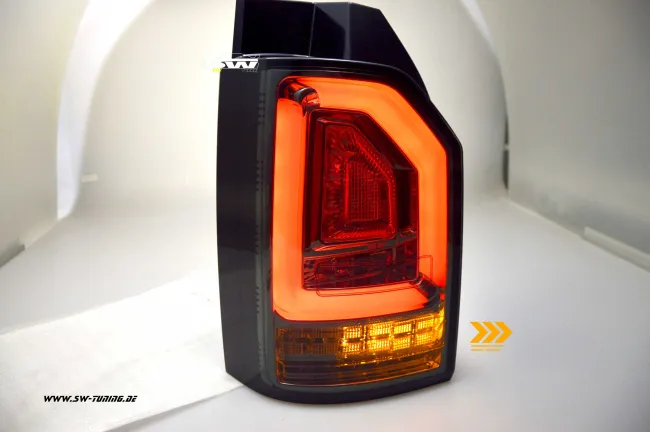 SW-Celis LED taillights for VW T6 Type SG 2016-2020 Red / smoke dynamic indicator for Series LED