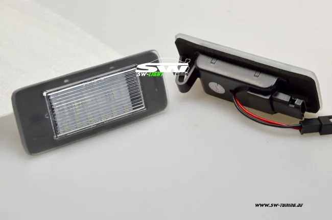 SW-Light LED Kennzeichenbeleuchtung Opel Zafira C 11-19 / Astra J Sportstourer 10-18
