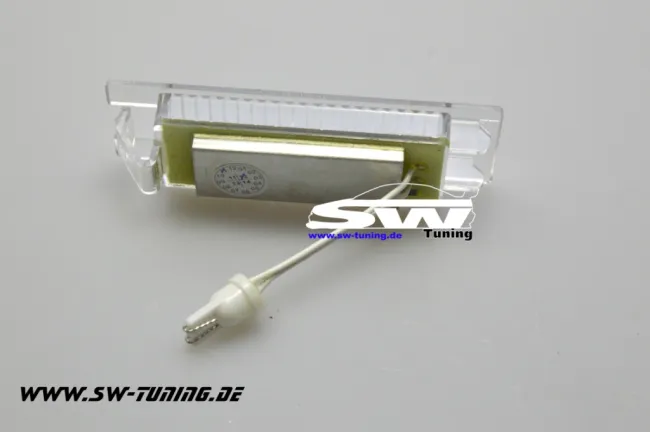 SW-Light LED Kennzeichenbeleuchtung für Fiat Grande Punto 199 / Punto 188 / Alfa 147 166 159 GT