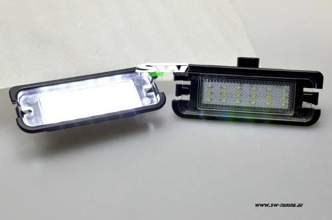 SW-Light LED Kennzeichenbeleuchtung für Ford Mustang Mk6 15-17