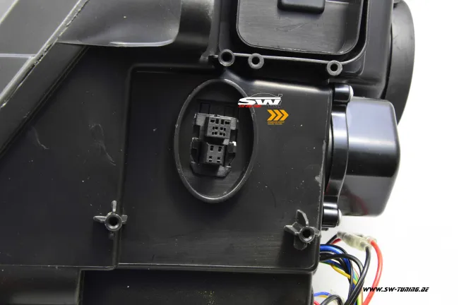 SW-DRLtube Angel Eye Xenon Scheinwerfer BMW Z4 E89 09-13 LED TFL-Standlichtringe Wischblinker black