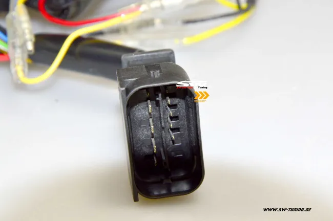 SW-DRLtube Angel Eye Xenon Scheinwerfer BMW Z4 E89 09-13 LED TFL-Standlichtringe Wischblinker black