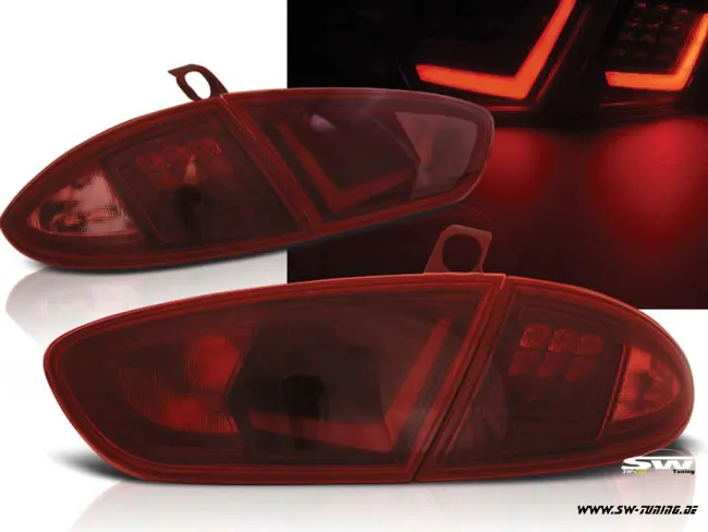 SW-Celi LED taillights for Seat Leon 09-13 1P1/1PA red LED Lightbar