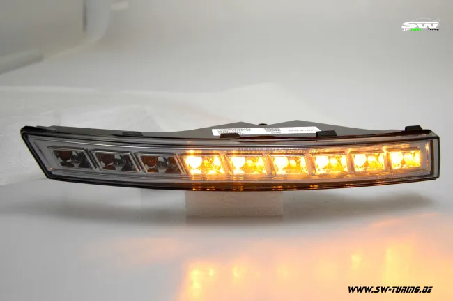 SW-Light dynamischer LED Frontblinker für VW Passat 3C B6 2005-2010 smoke Wischblinker
