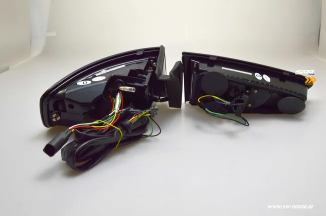 SW-Celi LED Rückleuchten passend für Audi A4 B8 8K Limo Facelift 12-15 red/smoke LED Wischblinker für Serien LED