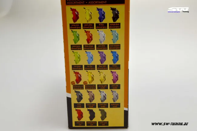 Bremssattel Lack-Set performance RED Rot 7 teilig Foliatec 575ml (1l/52,09EUR)