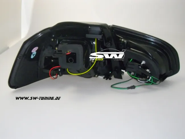 SW-Celi LED taillights for VW Golf 6 1K 08-12 black/clear Lightbar