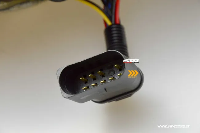 SW-DRLTube Scheinwerfer für VW T6 Typ SG 16-20 LED Tagfahrlicht Lighttube black Wischblinker