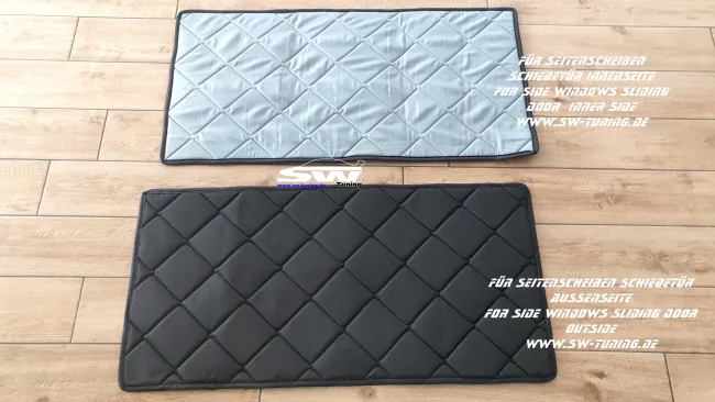 SW-Camper Magnet-Thermomatten 2teilig für Seitenscheiben mitte VW T6 Fahrgastraum