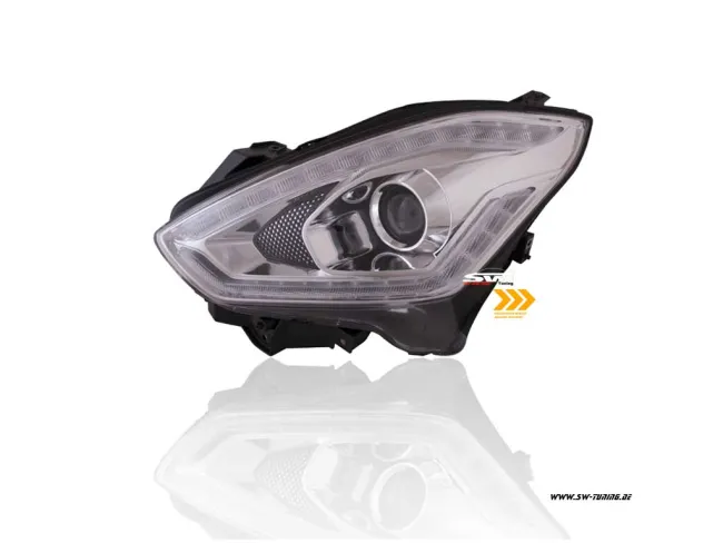 SW-DRLTube Scheinwerfer Suzuki Swift AZ/RZ 17-21 chrome LED Wischblinker / LED TFL