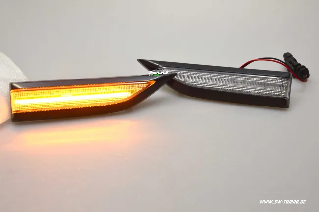 SW-Light LED Seitenblinker für VW T6 Typ SG 15-20 Black/clear