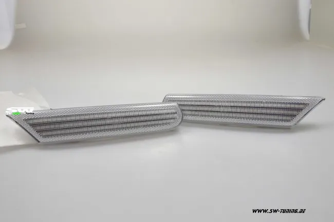 SW-Light LED Seitenblinker für Porsche 911/996 Boxster/Cayman 986 96-04 White/black/Clear