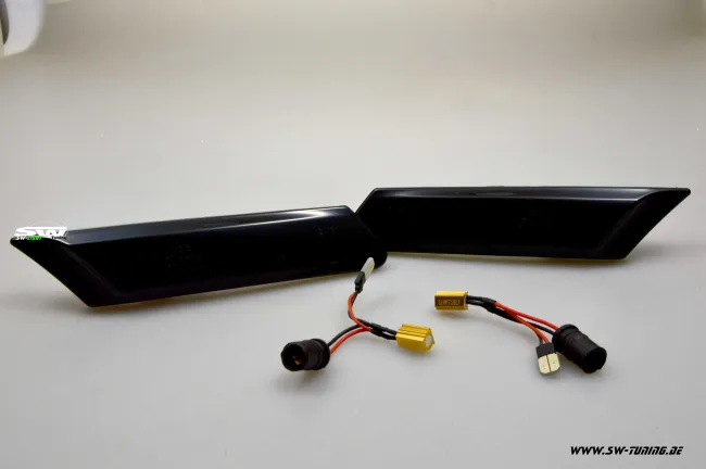 SW-Light LED Seitenblinker für Porsche Boxster Cayman 987 05-13 black/smoke