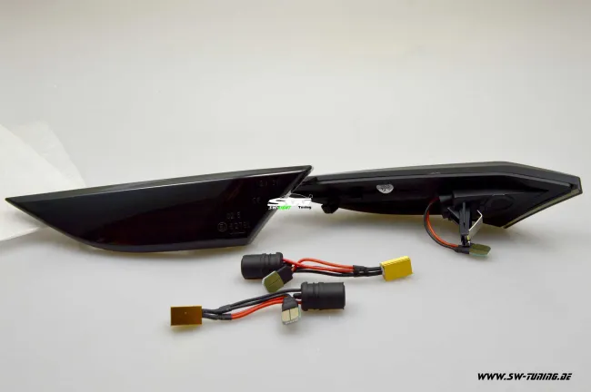 SW-Light LED Seitenblinker für Porsche 911 991 12-19 Boxster Cayman 981 Black/smoke