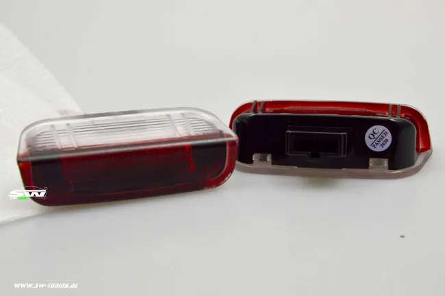SW-Light LED Heckklappenbeleuchtung Kofferraumbeleuchtung für Cayenne II 958 10-14 rot/weiss (2stk)