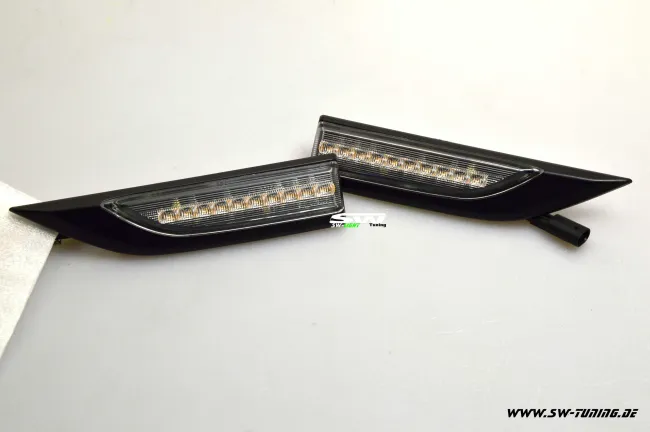 SW-Light LED side indicators for VW T6 type SG 15-20 Black