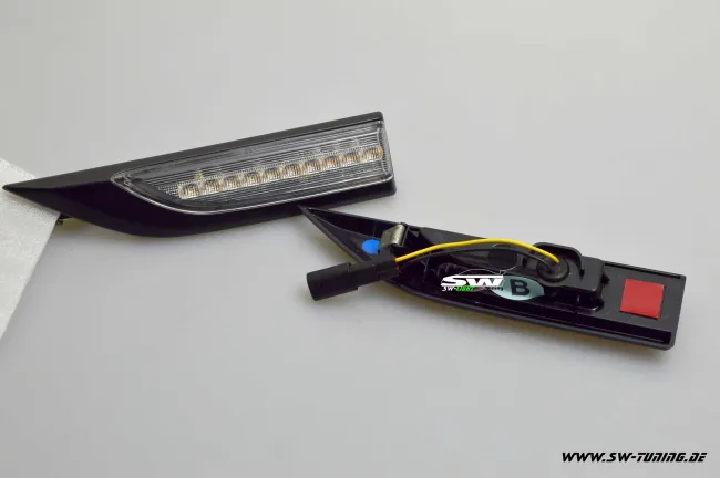 SW-Light LED side indicators for VW T6 type SG 15-20 Black