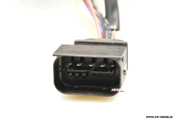 SWDRL Angel Eye Xenon headlights for BMW 3 Series F30 / F31 12-15 LED U-Tube DRL helo rim black