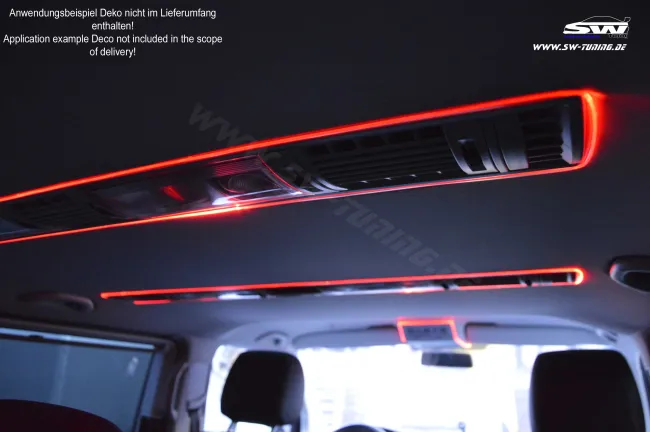 SW- LETRONIX RGB LED Ambientebeleuchtung 2.0 4er Set 6Meter mit App-Funktion Connect-Serie