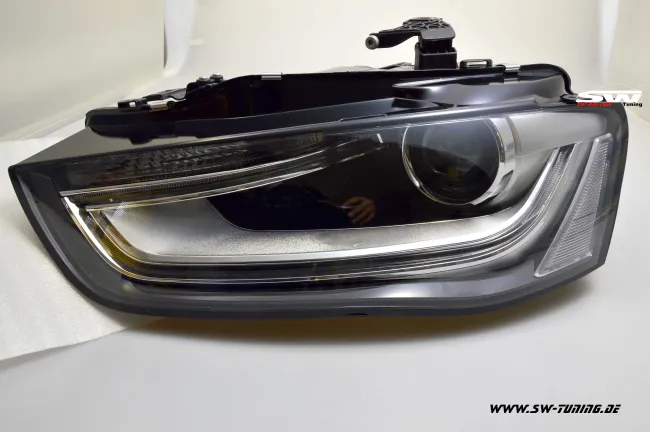 SW-DRL-Tube Scheinwerfer für AUDI A4 B8 Typ 8K 12-15 LED-Tagfahrlicht Lightbar black