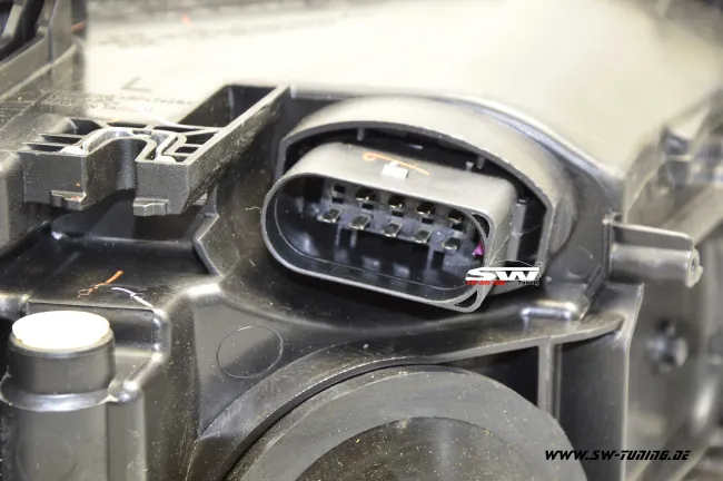 SW-DRL-Tube Scheinwerfer für AUDI A4 B8 Typ 8K 12-15 LED-Tagfahrlicht Lightbar black