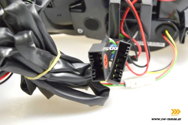 SWCeli LED Rückleuchten passend für BMW 3er F30 Limo 12-18 Black/clear Dynamischer LED Blinker