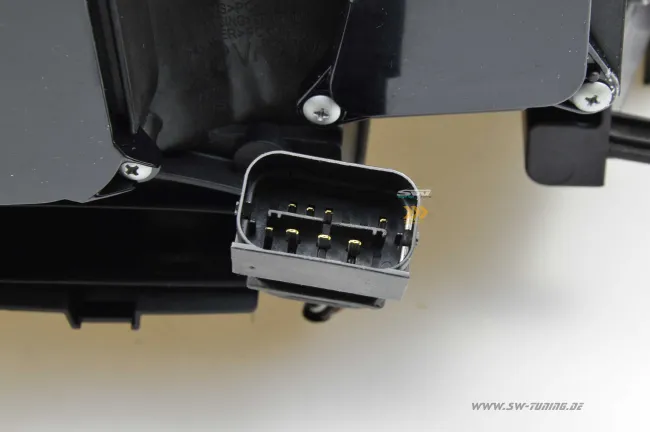 Angel Eye Xenon Scheinwerfer passend für 5er BMW F10 F11 10-13 LED Wischblinker black für AFS