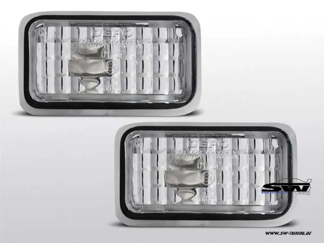 SW-Seitenblinker für VW Golf 2 | Corrado | Porsche 911 993 964 924 944 chrom