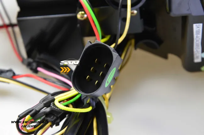 SW-Celi LED taillights Audi A3 8PA Sportback 09-12 Facelift Black Smoke dynamic indicator