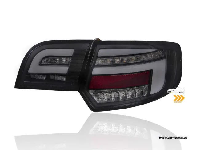 SW-Celi LED taillights Audi A3 8PA Sportback 09-12 Facelift Black Smoke dynamic indicator