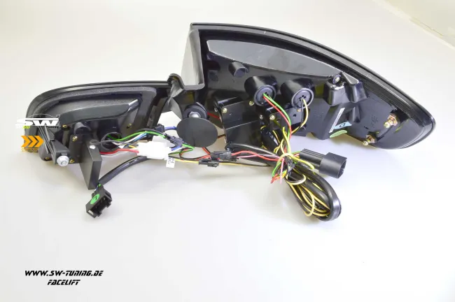 SW-Celi LED taillights Audi A3 8PA Sportback 09-12 Facelift Black Smoke dynamic indicator