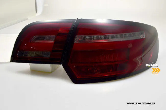 SW-Celi LED Rückleuchten für Audi A3 8PA 03-08 Sportback Lightbar LED Wischblinker red/smoke