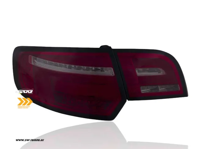 SW-Celi LED Rückleuchten für Audi A3 8PA 03-08 Sportback Lightbar LED Wischblinker red/smoke