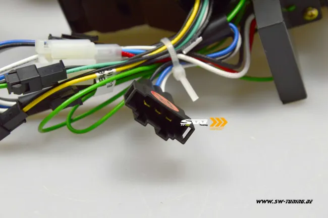 SW-Celi LED Rückleuchten für Audi A3 8PA 03-08 Sportback Lightbar LED Wischblinker Black/smoke