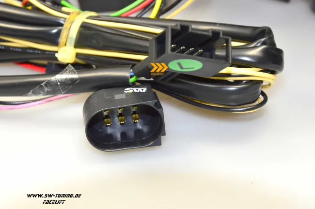 SW-Celi LED Rückleuchten für Audi A3 8PA 09-12 Sportback Facelift LED Wischblinker red/smoke