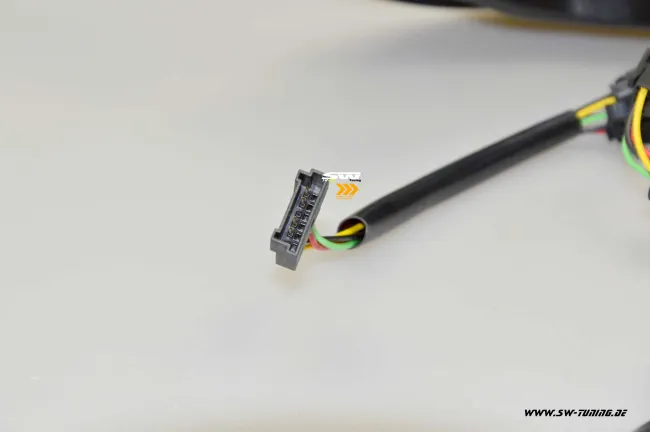 SW-Celi LED Rückleuchten für BMW 5er F10 Limousine 4Türer 10-17 black/smoke Lightbar Wischblinker