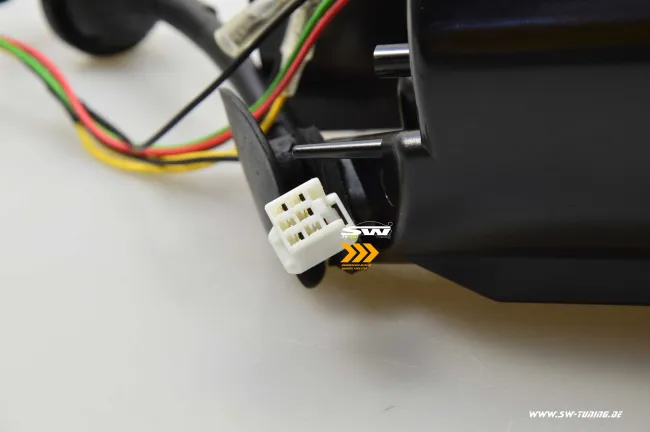 SW-Celi LED Rückleuchten passend für Mazda MX5 ND 15-23 black/clear Lightbar Wischblinker