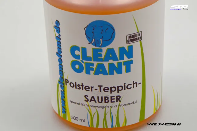 Cleanofant Polster-Teppich-Sauber Reiniger für Wohnmobil Wohnwagen 500ml