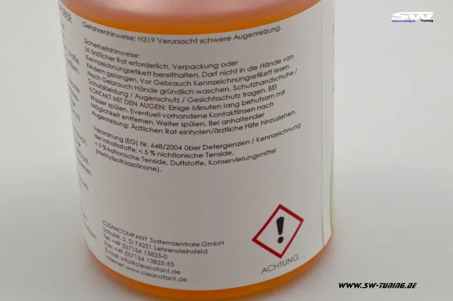 Cleanofant Polster-Teppich-Sauber Reiniger für Wohnmobil Wohnwagen 500ml