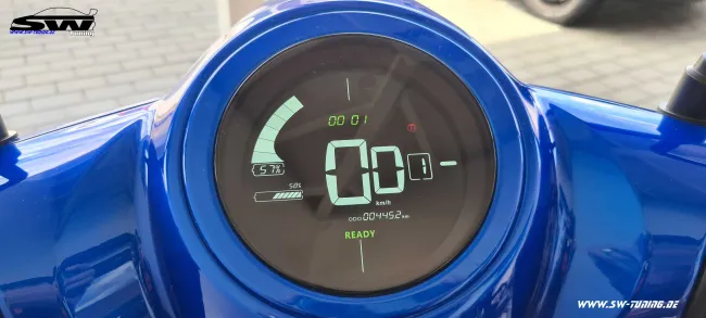 SW Tisto Sunshine6.0 E-Roller 110km/h-Version 8KW inkl ABS