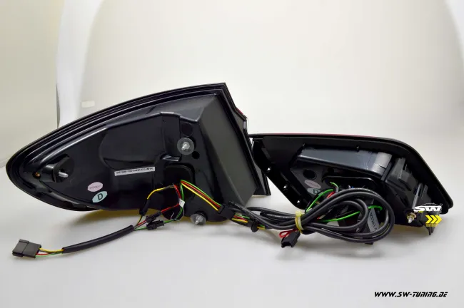 SW-Celi LED taillights for 5Series BMW F10 sedan 4doors 10-17 red smoke dynamic Indicator