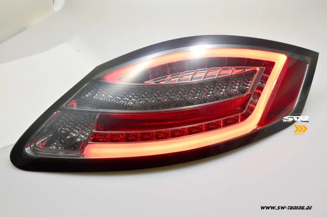 SW-Celi LED Tail Light suitable for Porsche Boxster / Cayman 987 05-09 smoke Lightbar
