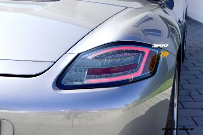 SW-Celi LED Tail Light suitable for Porsche Boxster / Cayman 987 05-09 smoke Lightbar