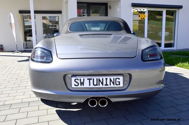 SW-Celi LED Tail Light suitable for Porsche Boxster / Cayman 987 05-09 smoke Lightbar