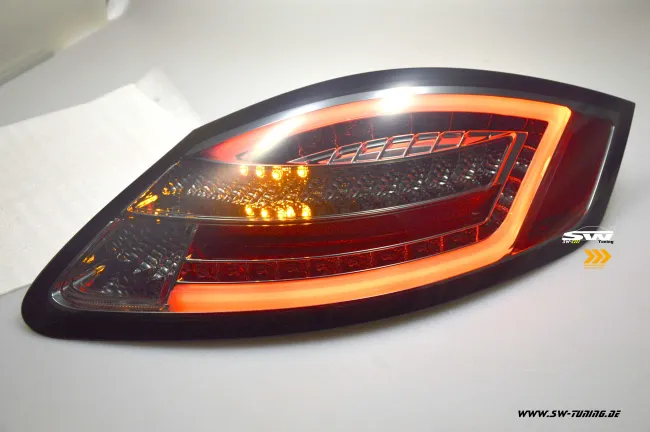 SW-Celi LED Tail Light suitable for Porsche Boxster / Cayman 987 05-09 smoke Lightbar