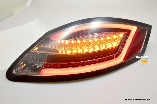 SW-Celi LED Tail Light suitable for Porsche Boxster / Cayman 987 05-09 smoke Lightbar
