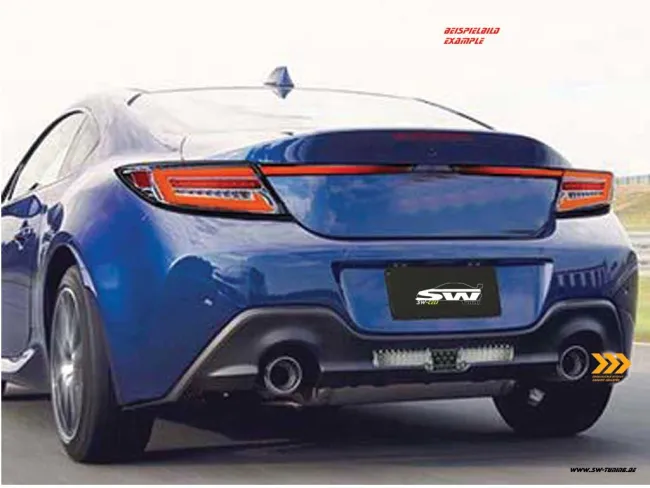 SW-Celi LED Rückleuchten passend für Toyota GR86 / Subaru BRZ 21-25 Black/smoke RED-Lightbar