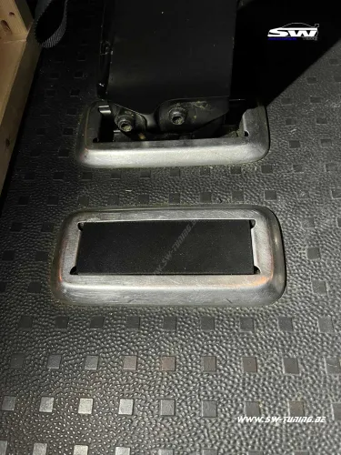 SW Sitzanker Abdeckung passend für VW T5 / T6 ausgebaute Sitzbank für Metallrahmen-Version