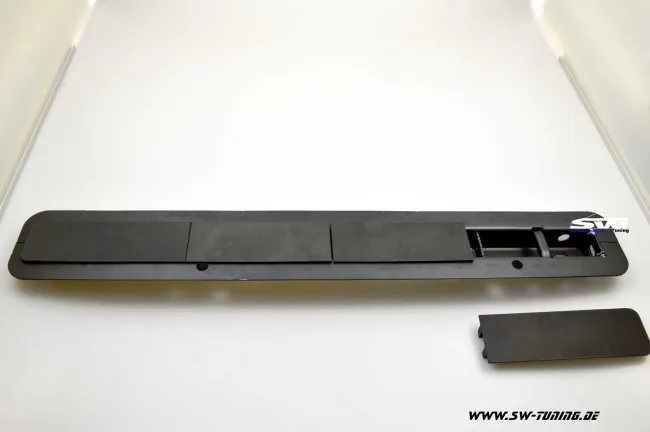 SW Sitzanker Abdeckung für Ford Transit Custom, Tourneo Custom 2018-2023 ausgebaute Sitzbank 2.Reihe