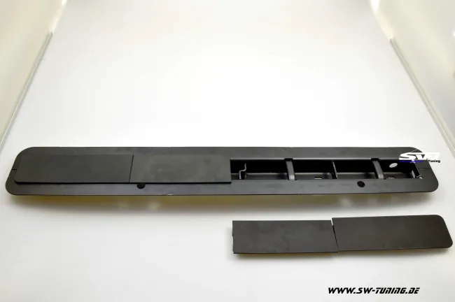 SW Sitzanker Abdeckung für Ford Transit Custom, Tourneo Custom 2018-2023 ausgebaute Sitzbank 2.Reihe